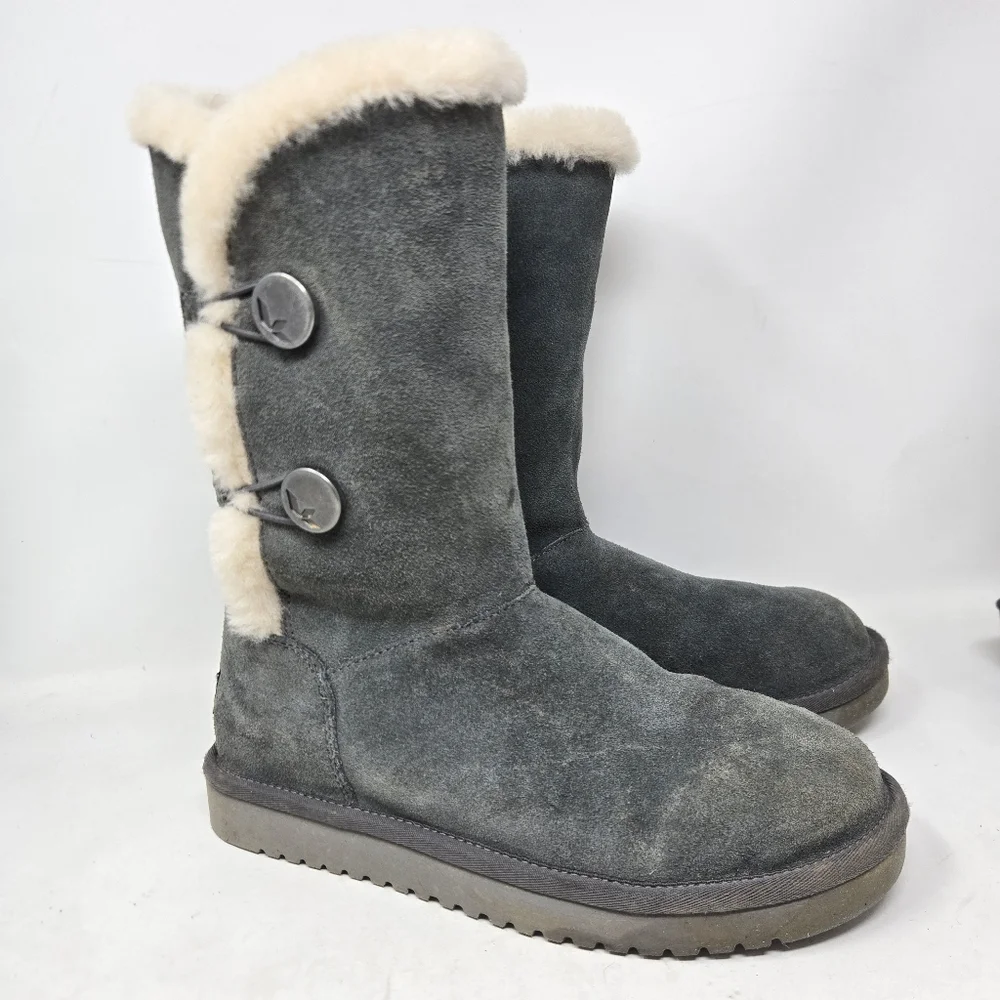 Koolaburra UGG Boots Womens Size 7 US Kinslei‎ Tall Winter 1096409 Gray